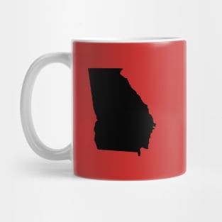 Georgia Black Mug